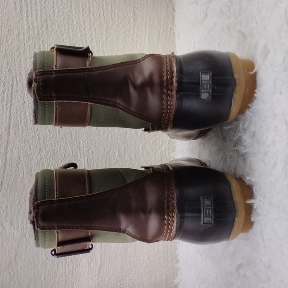 Jbu by Jambu Ontario Weather Ready Brown Green Lace Up Mid Calf Duck Boot - Picture 5 of 15